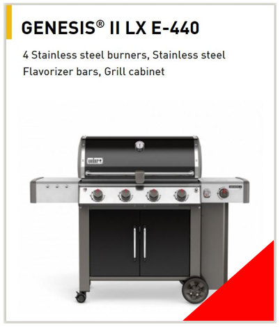 Weber Genesis II LX E-440 Gas Grill