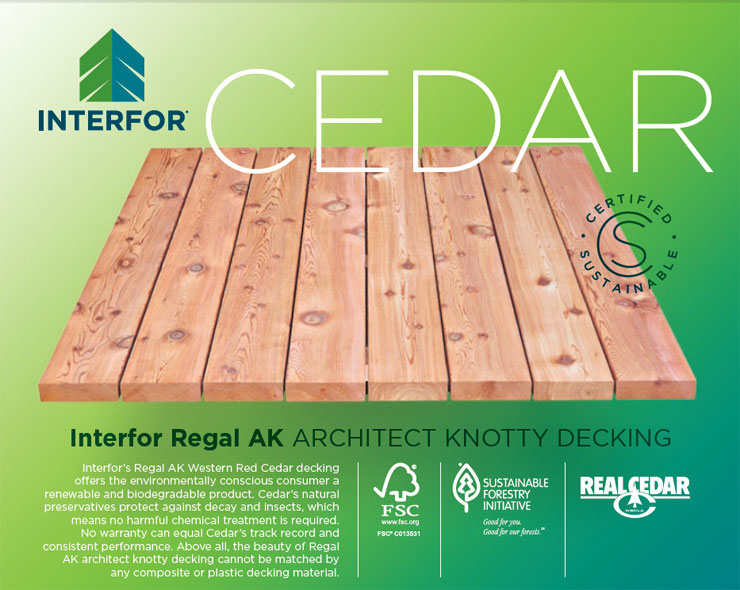 Ceder Decking