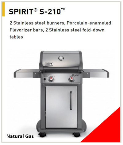 Weber Spirit S-210 Grill