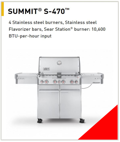 Weber Summit S-470 Gas Grill