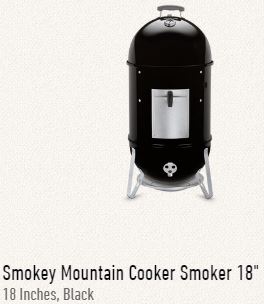 Weber Smokey Mountain 18