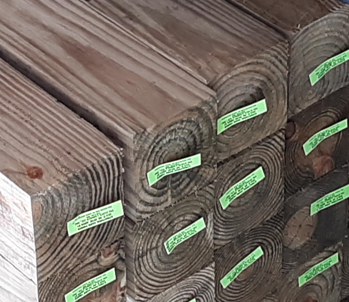 Wolmanized Treated Lumber