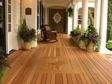 Cedar Porch Floor with Embellishment
